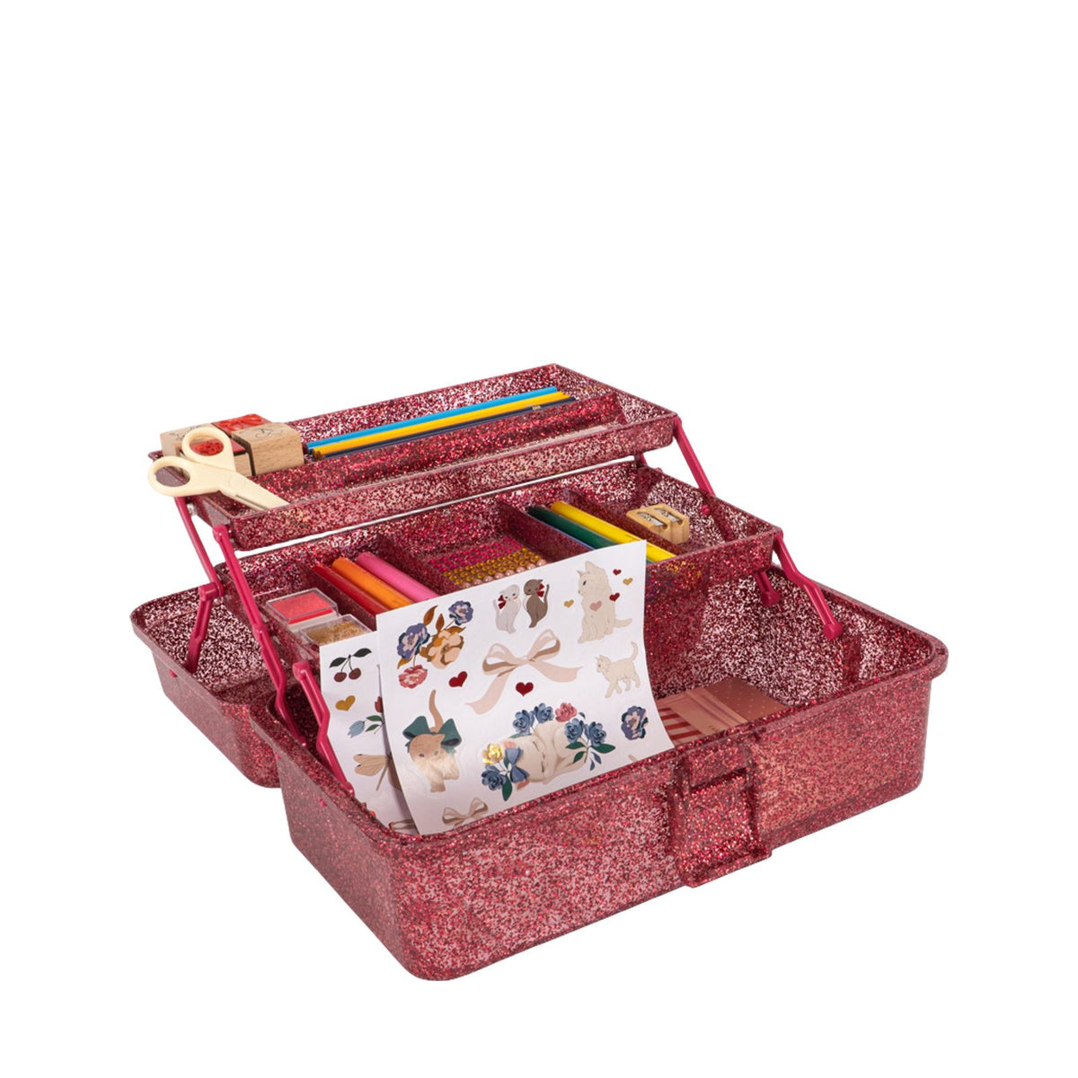 Creative Art Caddy - Glitter Rose