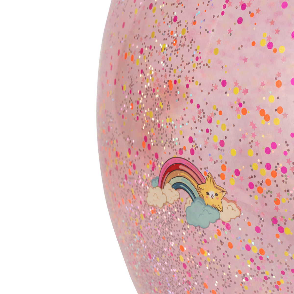 Glitter Jump Ball - Rainbow