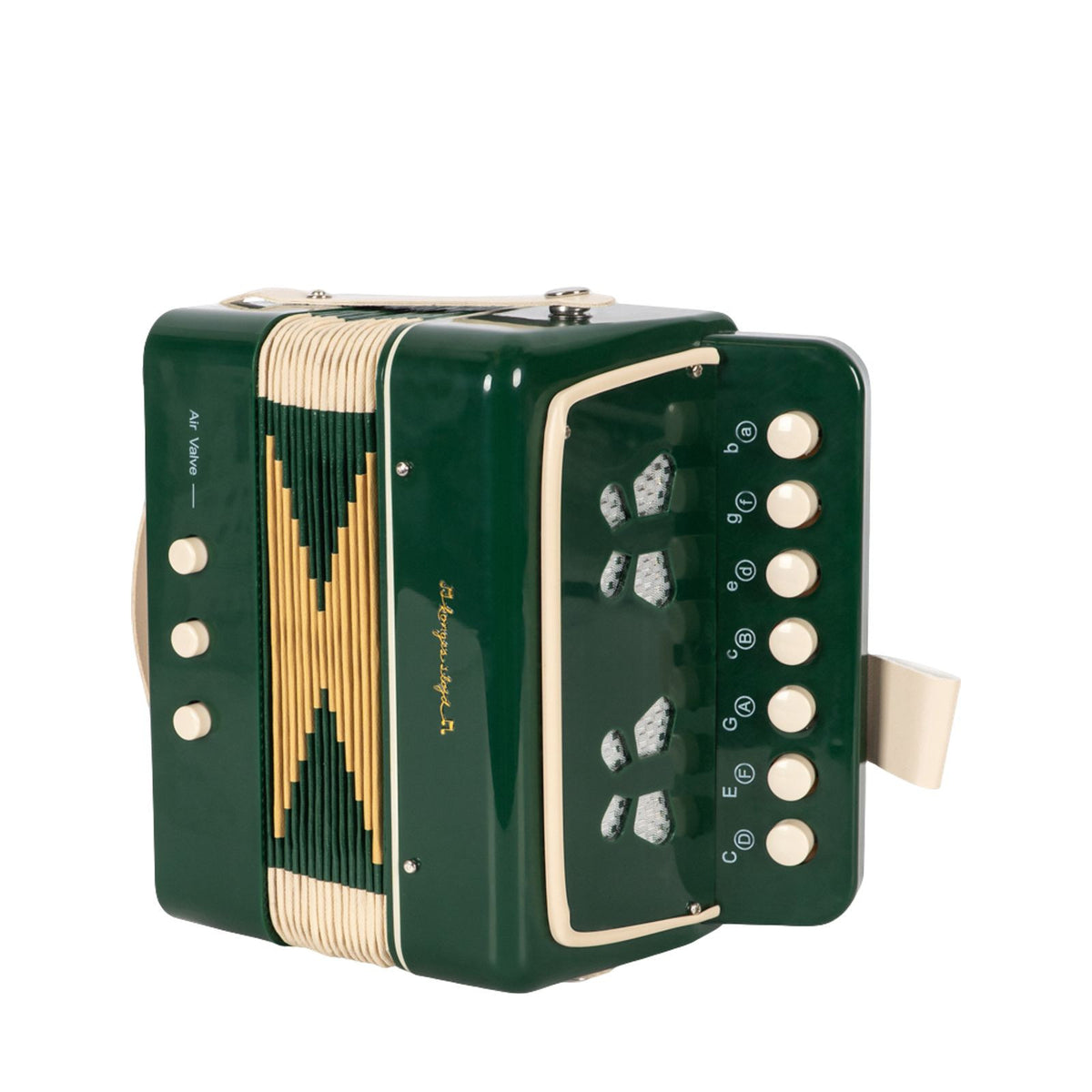 Musical Accordion - Green