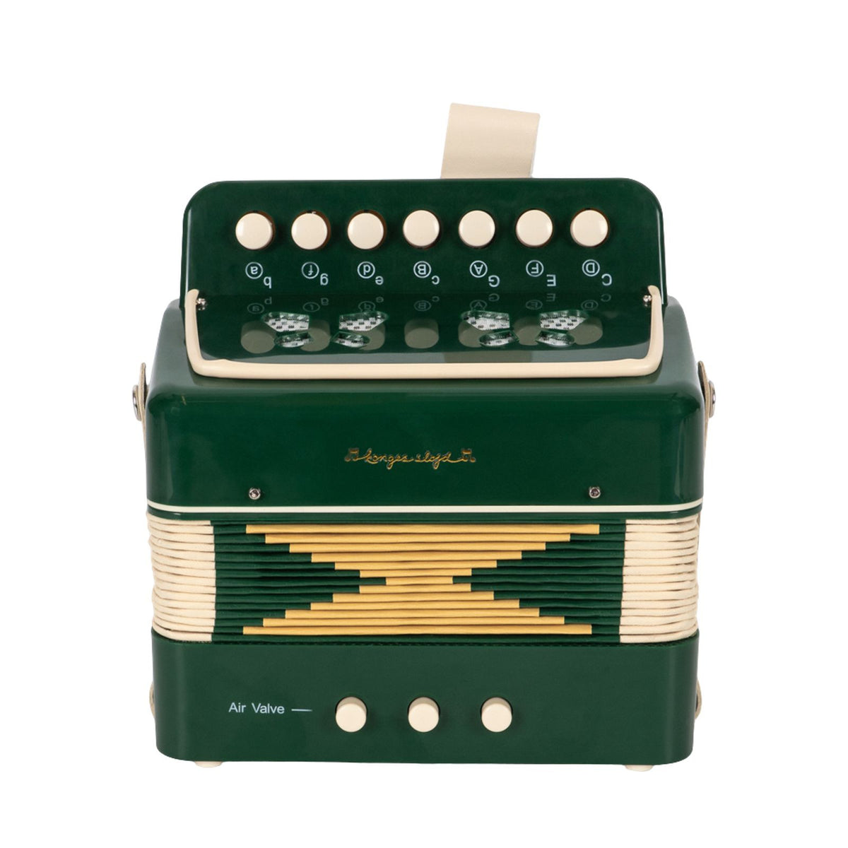Musical Accordion - Green