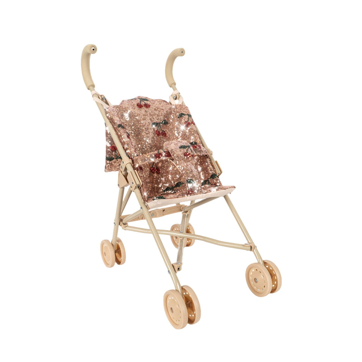 Sparkly Doll Stroller - Cherry Sequin