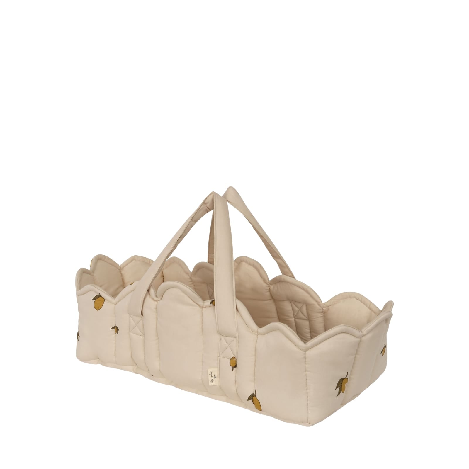 Doll Carry Cot - Lemon