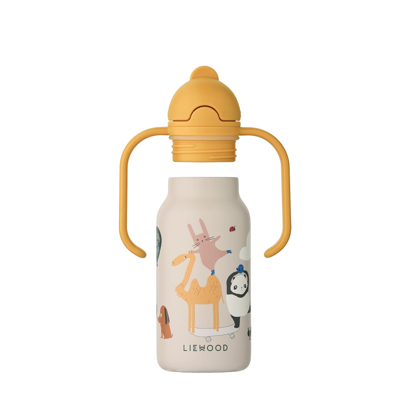 Kimmie Water Bottle 250ml - Around The World Sandy