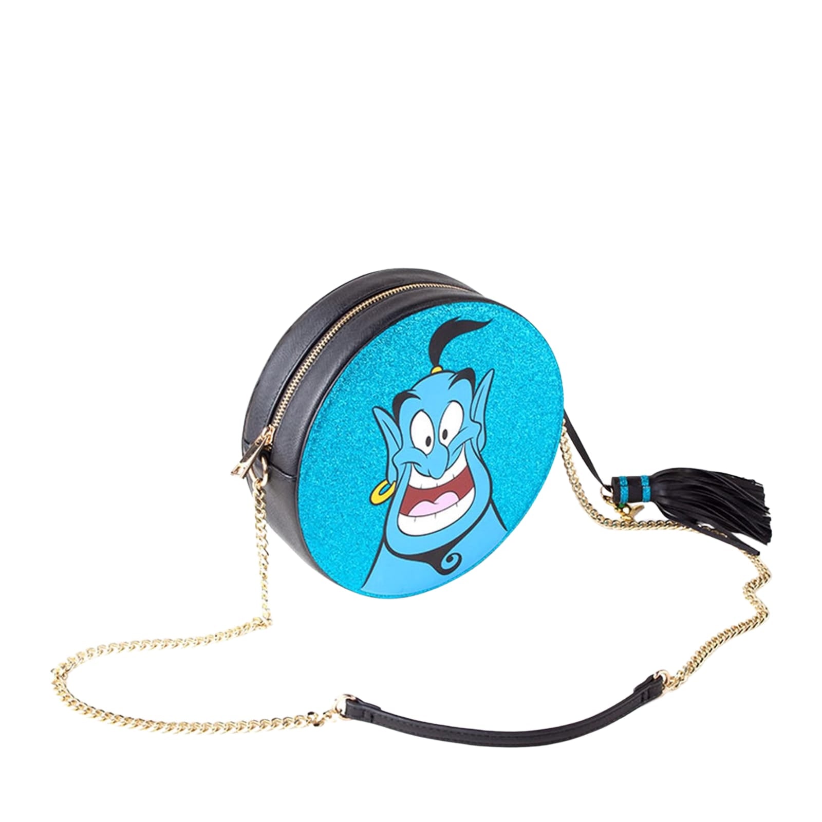 Disney Aladdin Shoulder Bag - Genie Round Glitter
