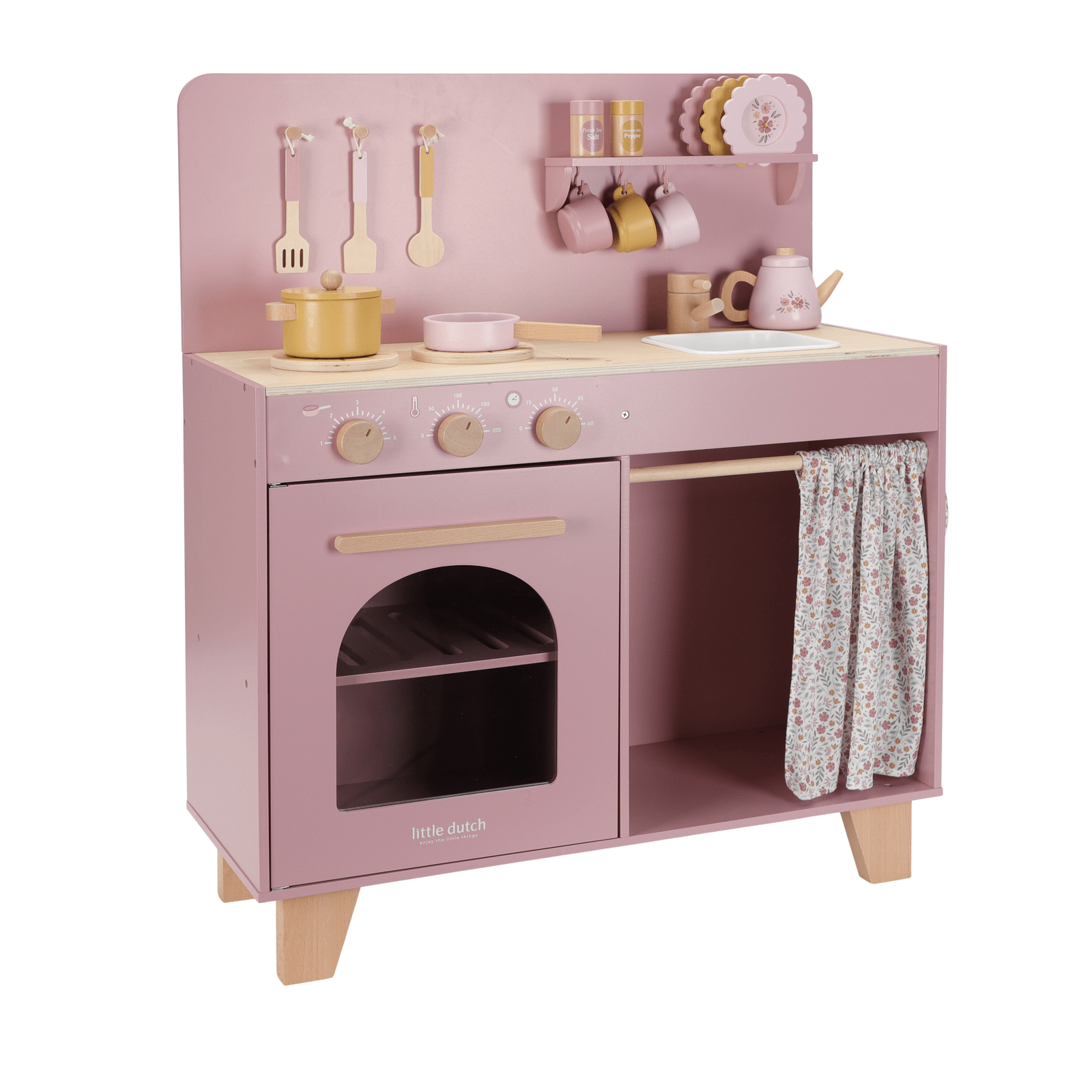 Pink Kitchen Plus 16 Accessories