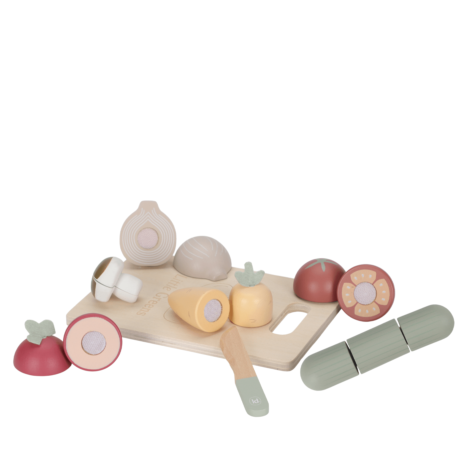Wooden Cutting Vegetables - 15 Pieces