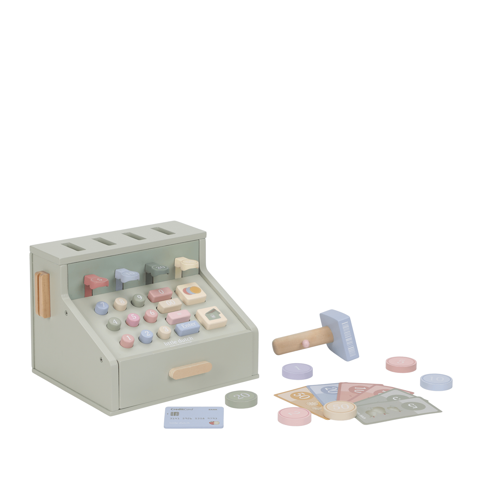 Wooden Cash Register