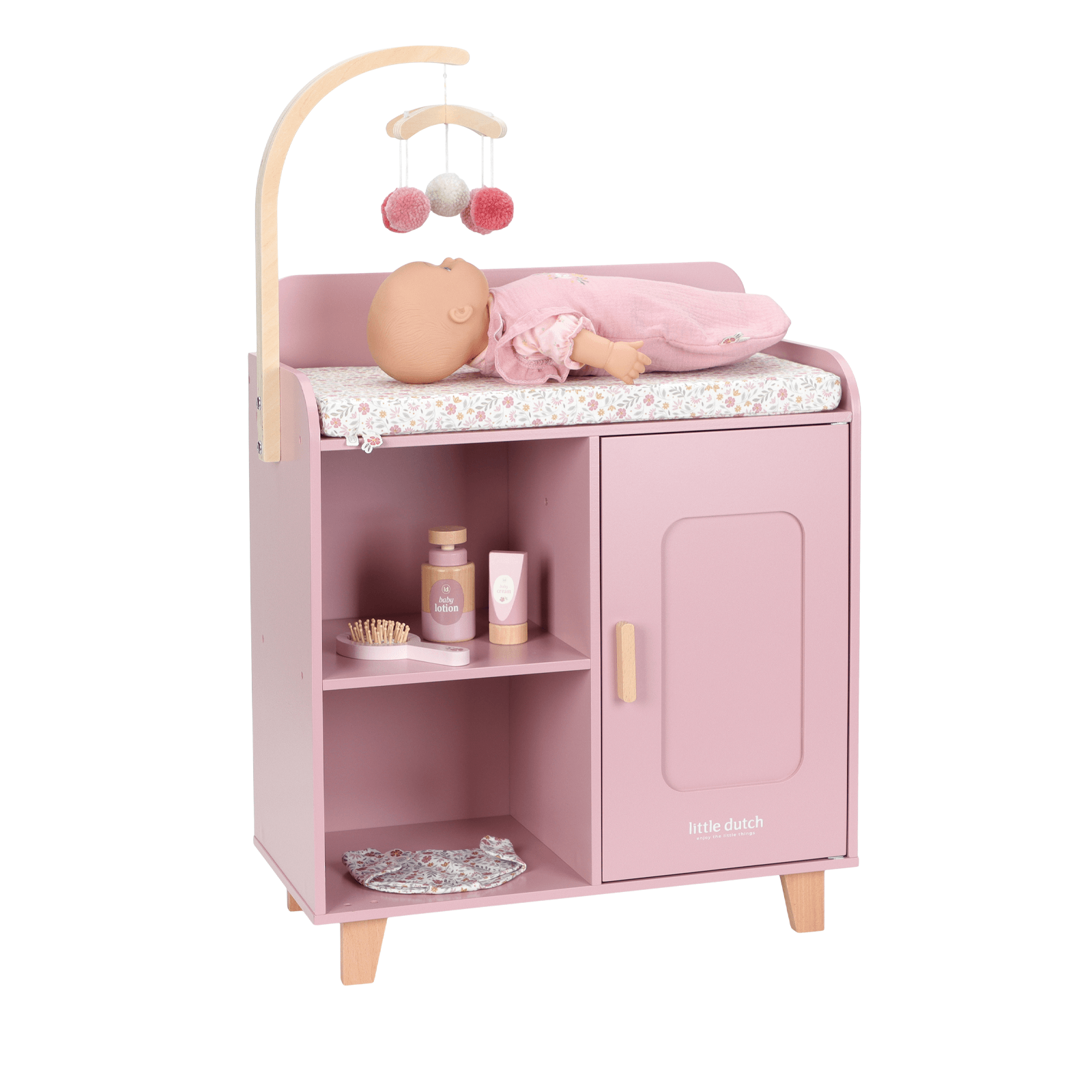 Doll Changing Table Plus 9 Accessories