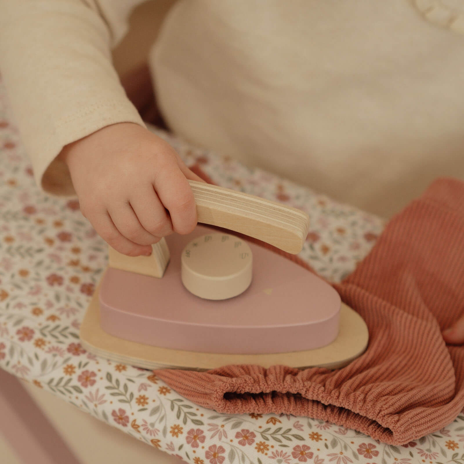 Wooden Play Ironing Board Set