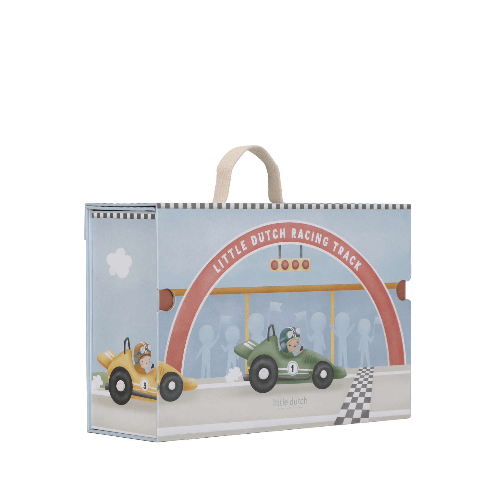 Race Track Play Case Set - 30 Pieces