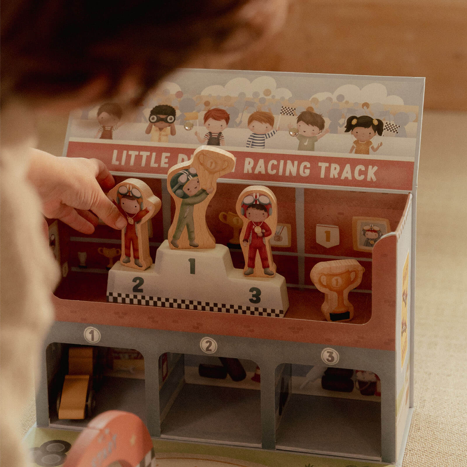 Race Track Play Case Set - 30 Pieces