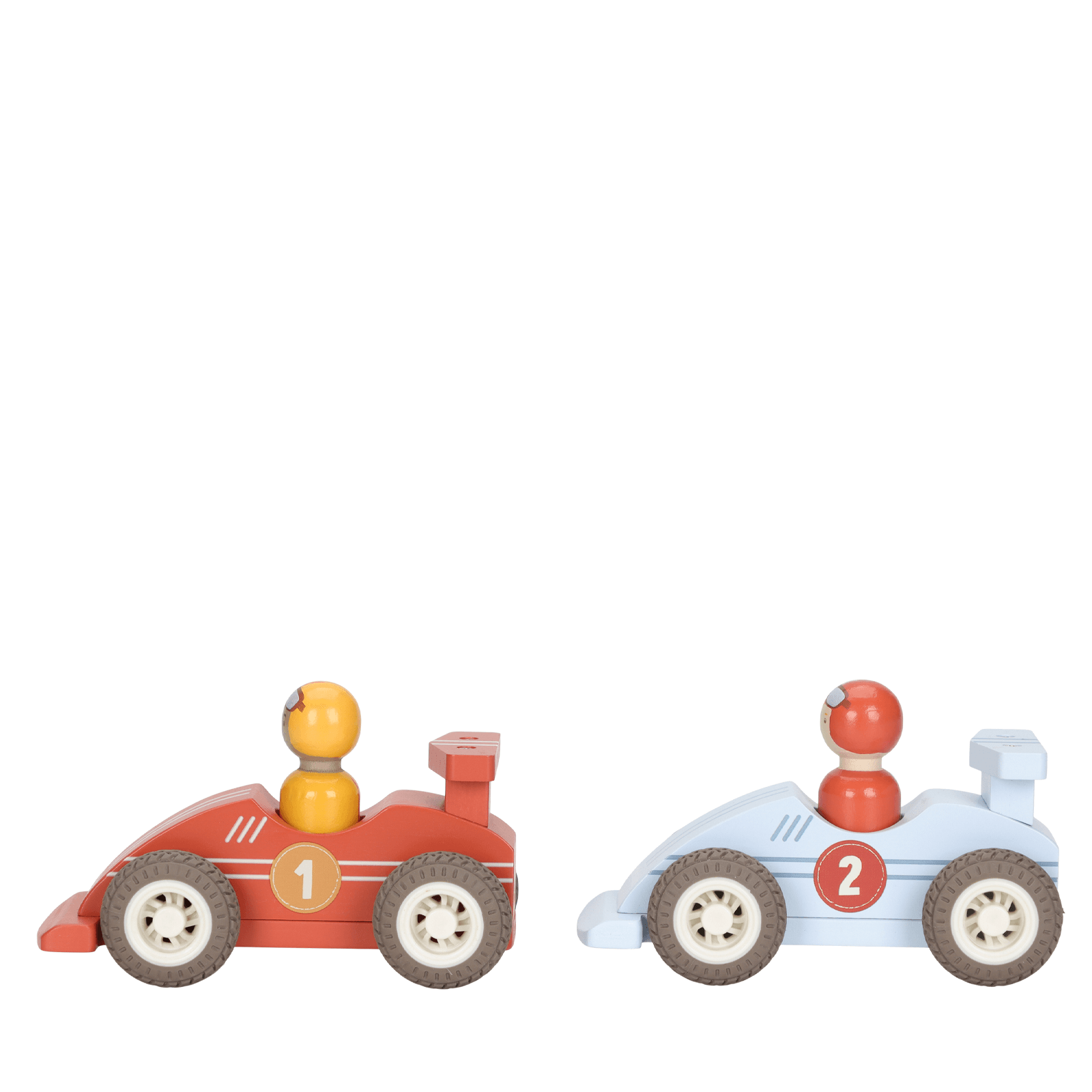 Pullback Racing Cars with Peg Dolls