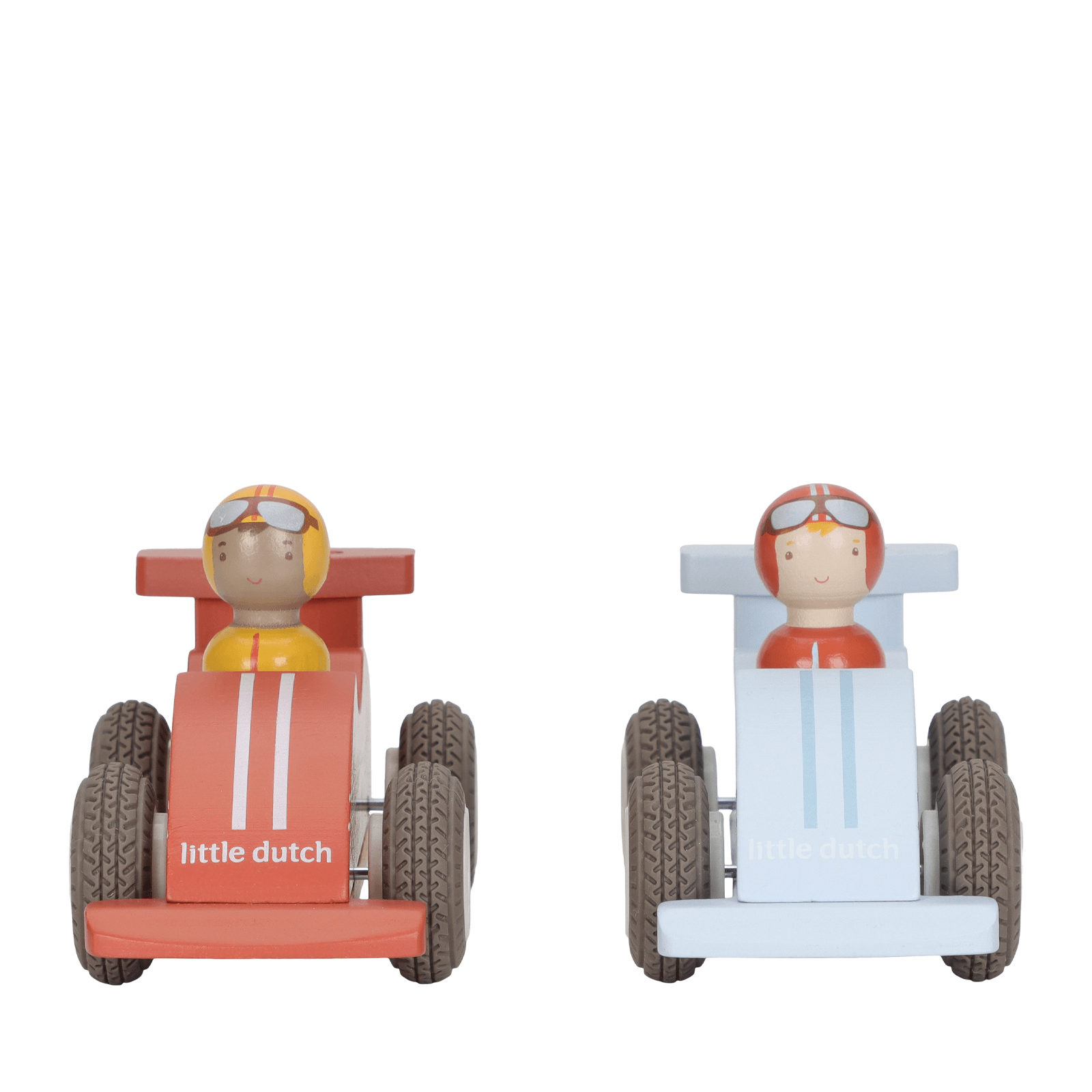 Pullback Racing Cars with Peg Dolls
