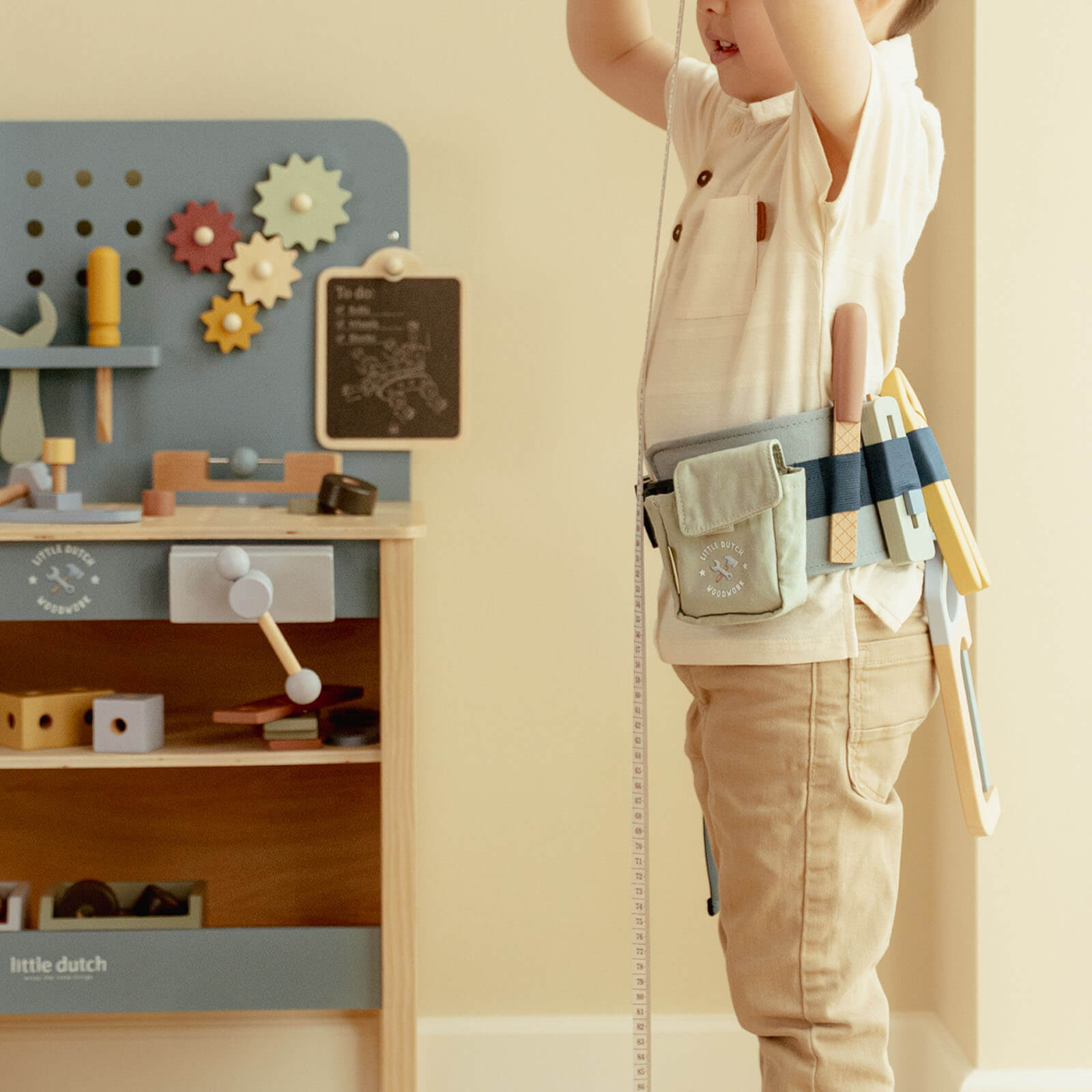 Tool Belt and Wooden Tools