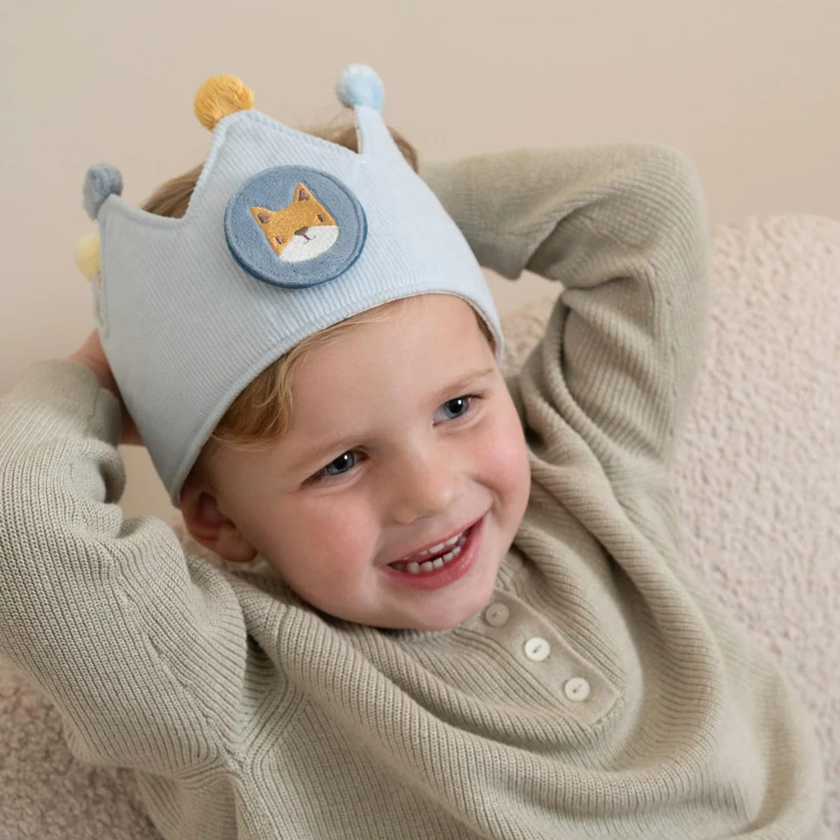 Birthday Crown With Numbers - Blue