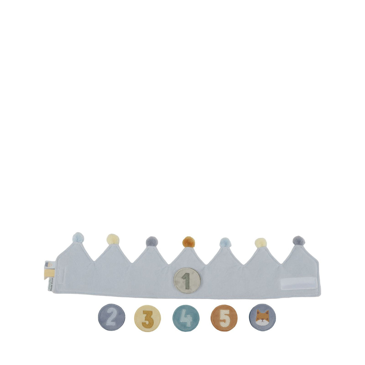 Birthday Crown With Numbers - Blue