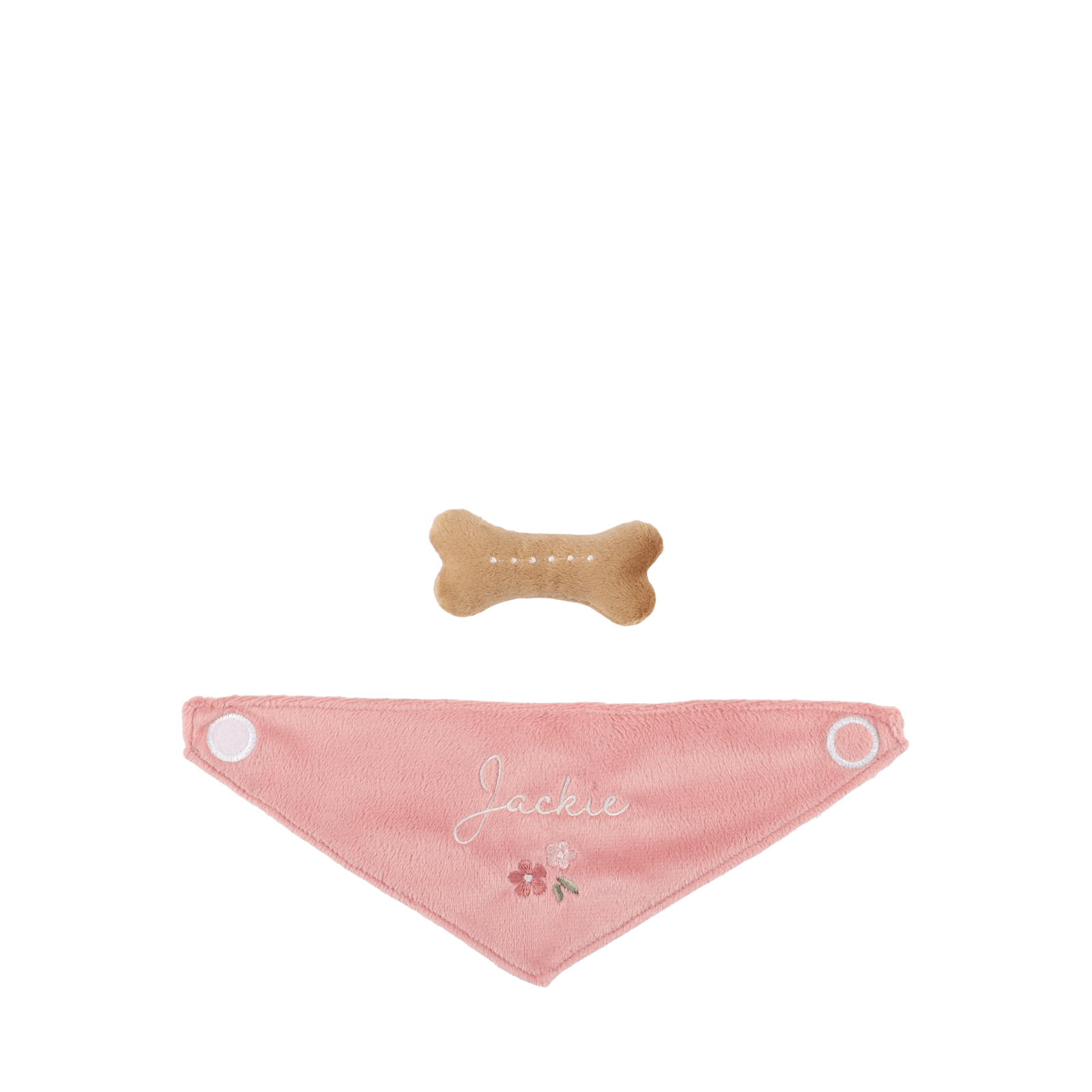 Plush Dog Jackie In Bag