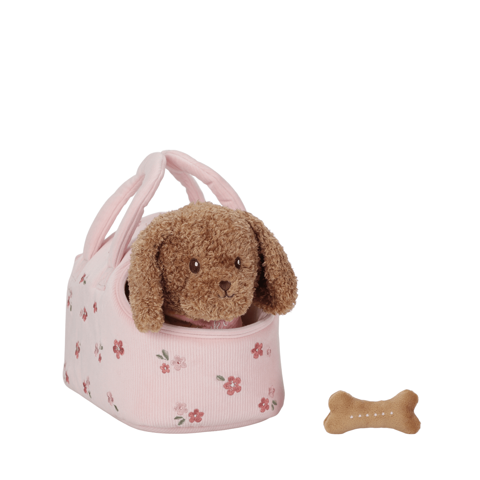 Plush Dog Jackie In Bag