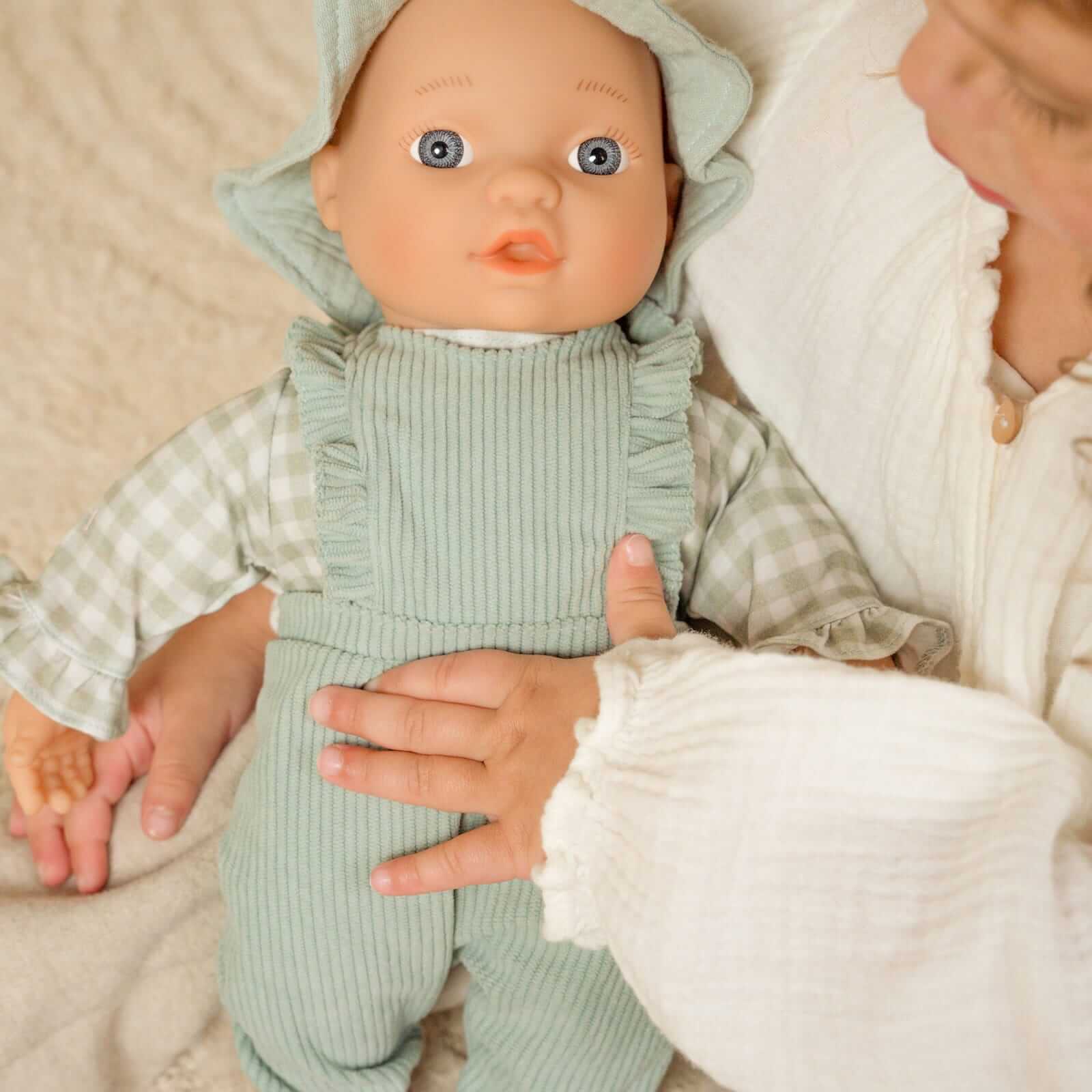 Baby Doll Clothes Green