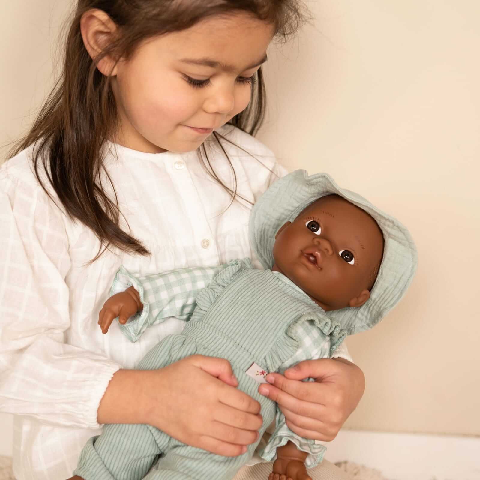 Baby Doll Clothes Green