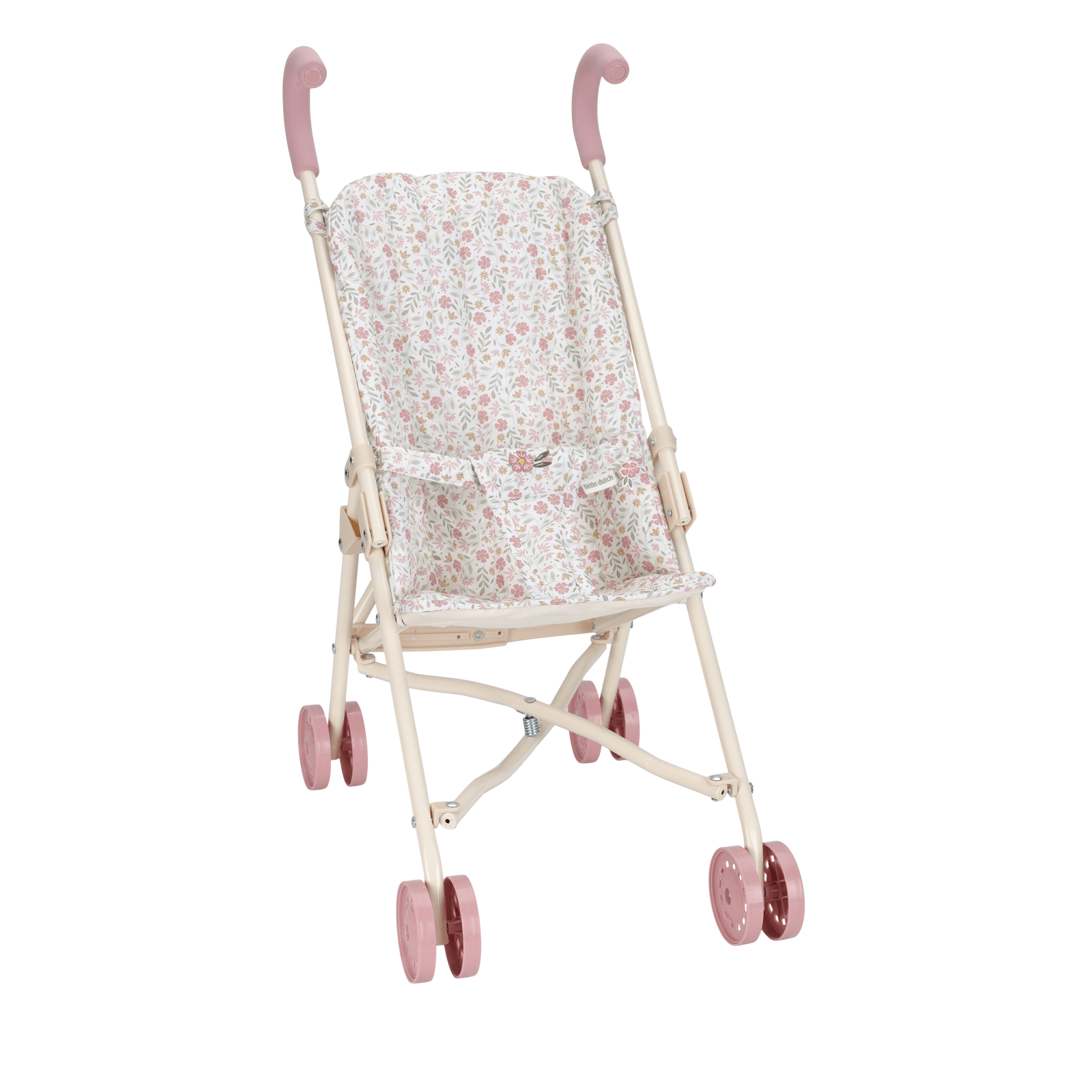 Baby Doll Stroller - Pink and Cream