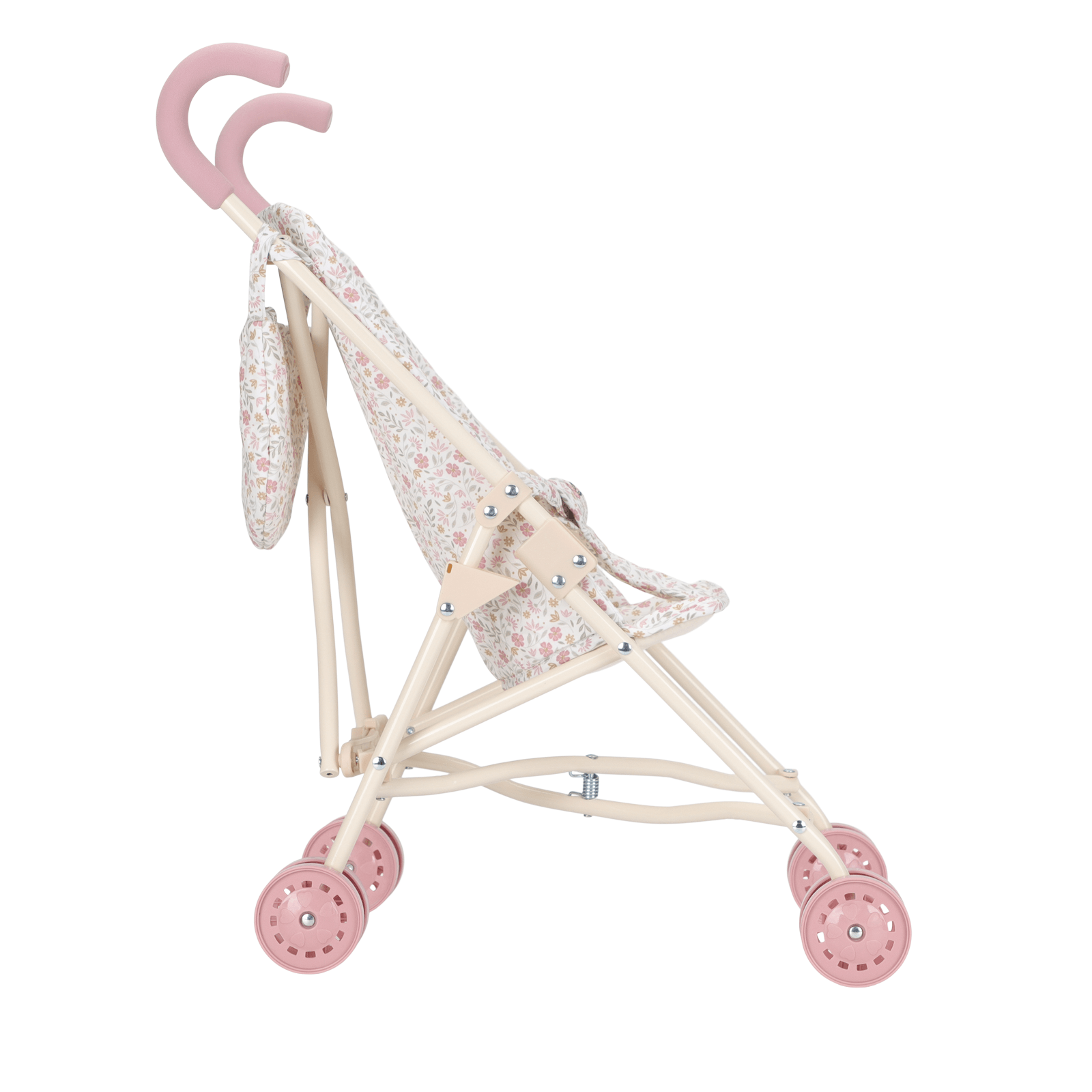 Baby Doll Stroller - Pink and Cream