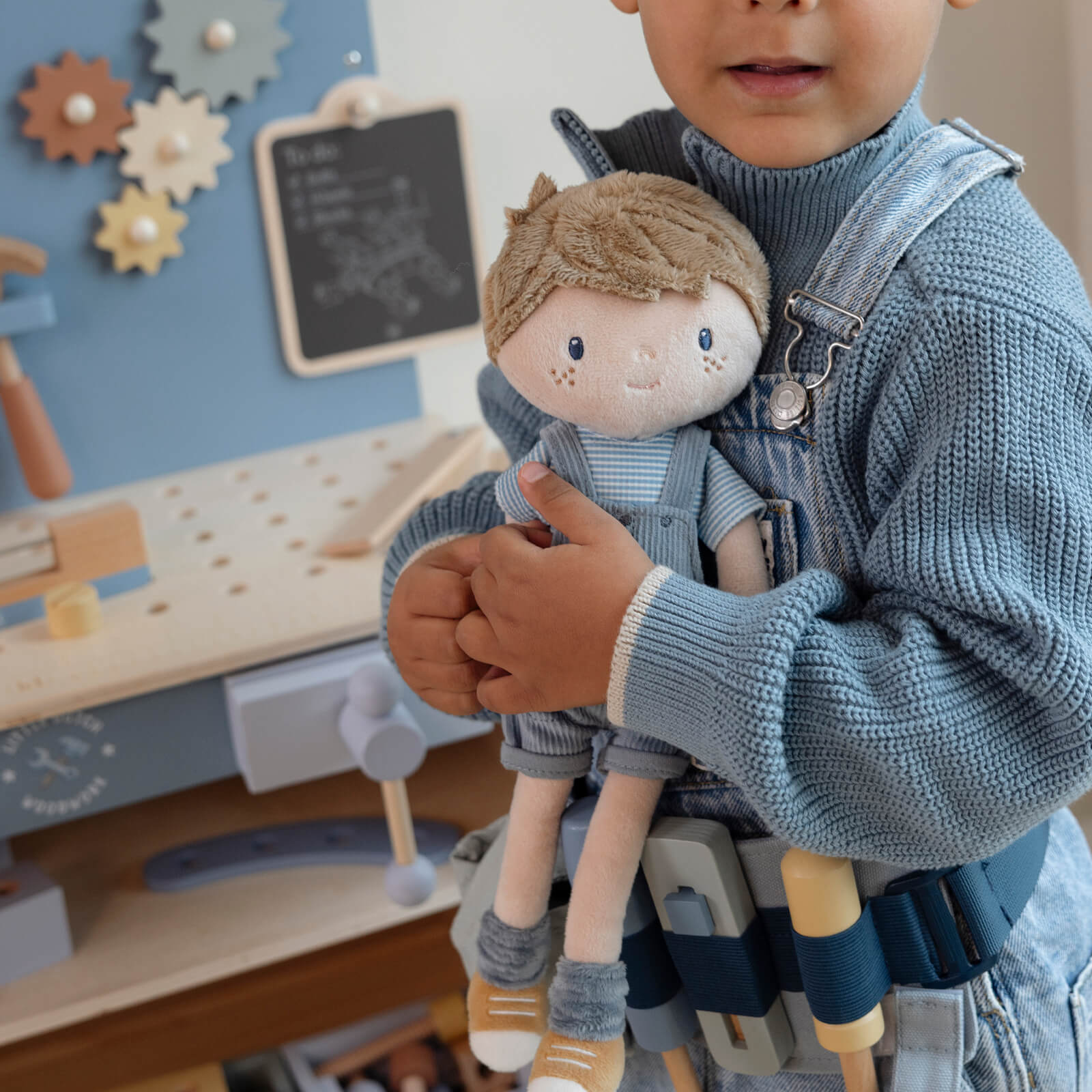 Soft Cuddle Doll - Jim 35cm