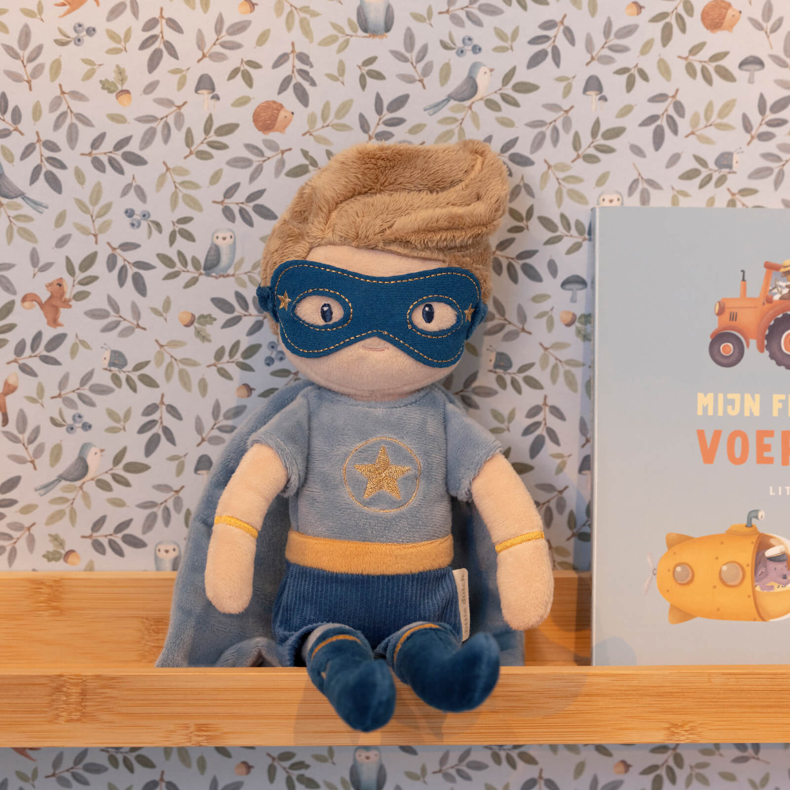 Soft Cuddle Doll - Superhero Jim 35cm