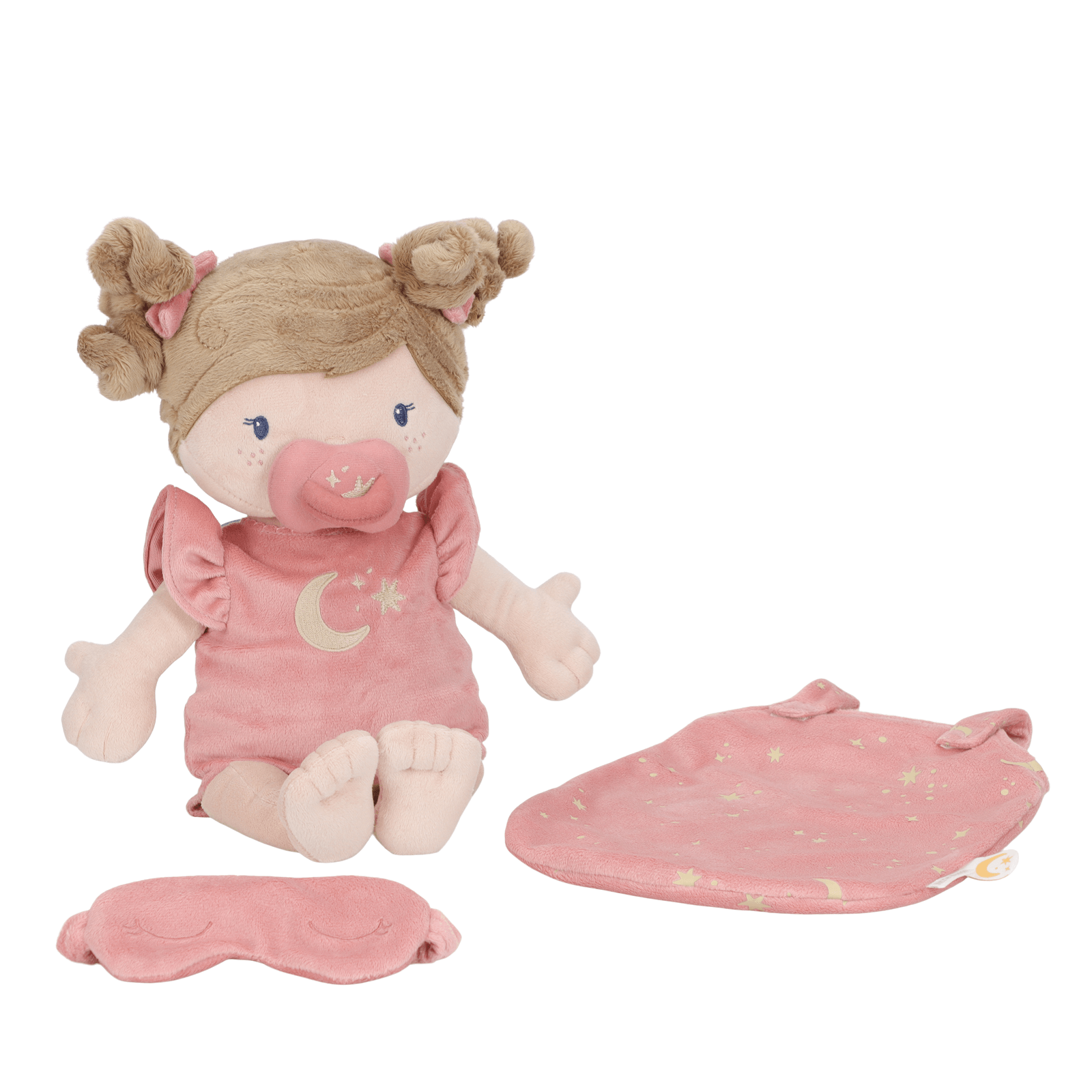 Big Baby Doll In Sleeping Bag - Rosa 40cm