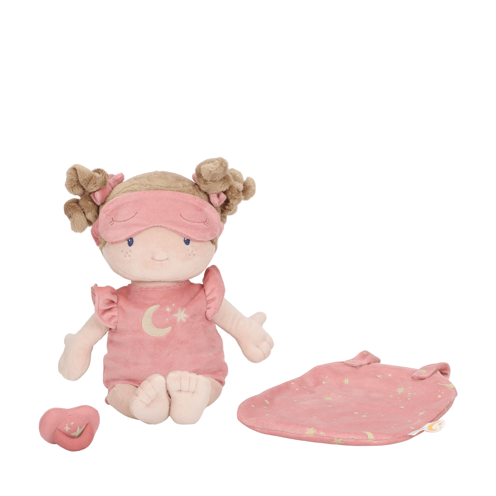 Big Baby Doll In Sleeping Bag - Rosa 40cm