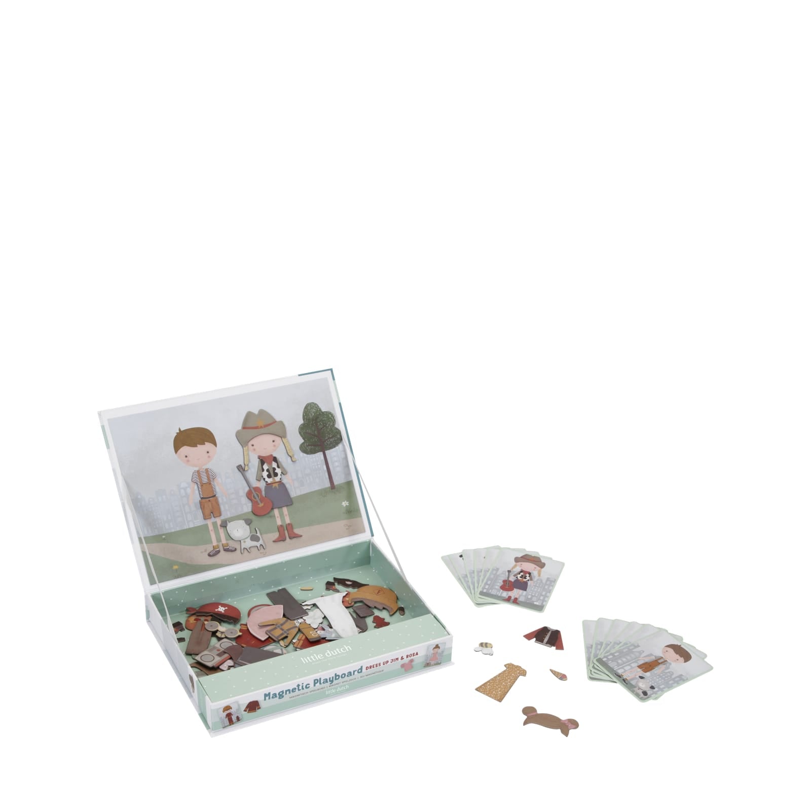Magnetic Play Board - Dress Rosa and Jim