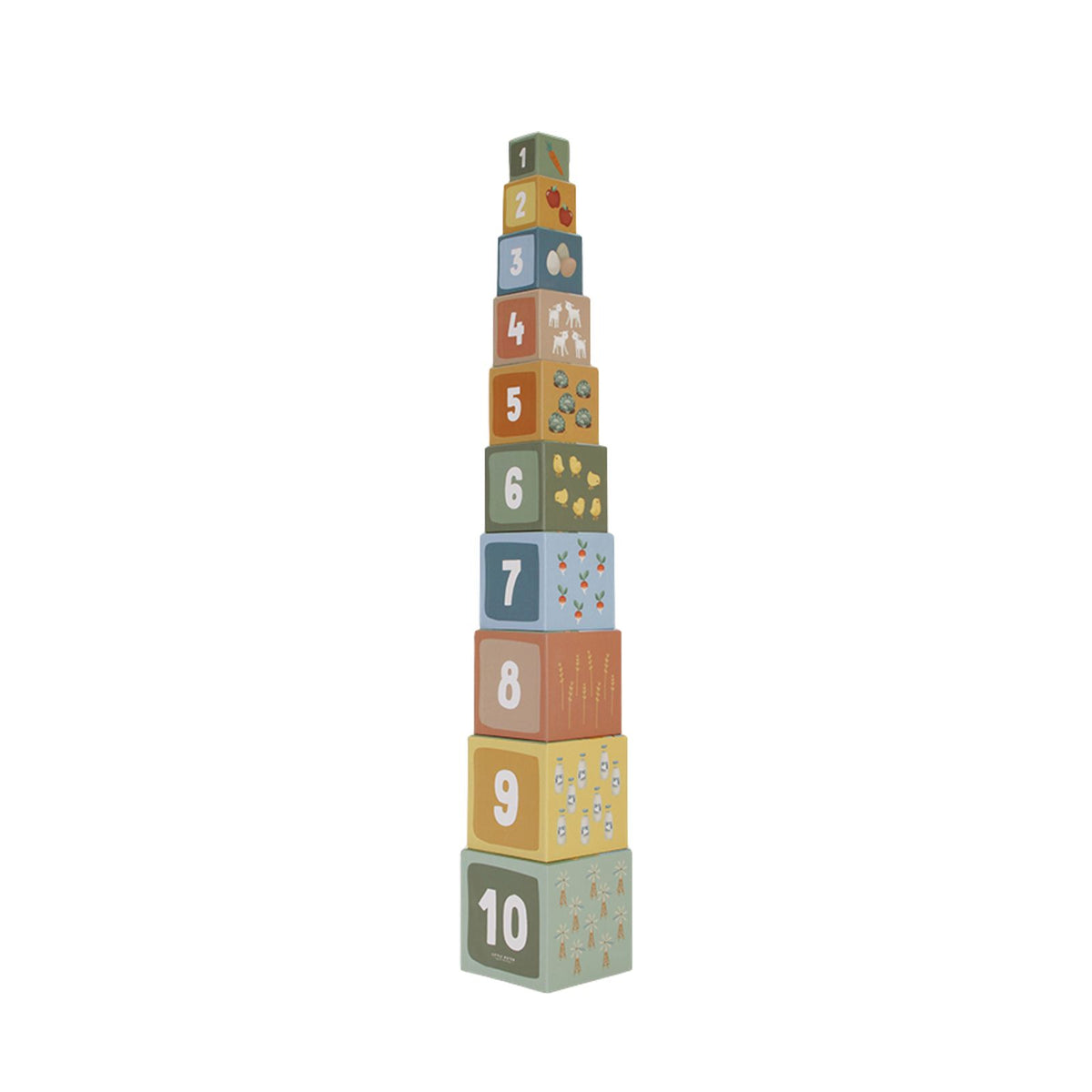 Building Blocks Cardboard - Little Farm