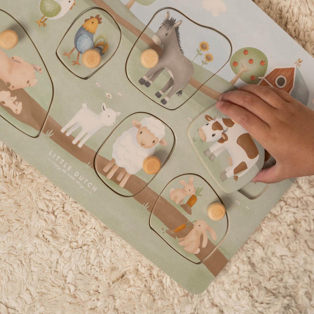 Wooden Sound Puzzle - Little Farm