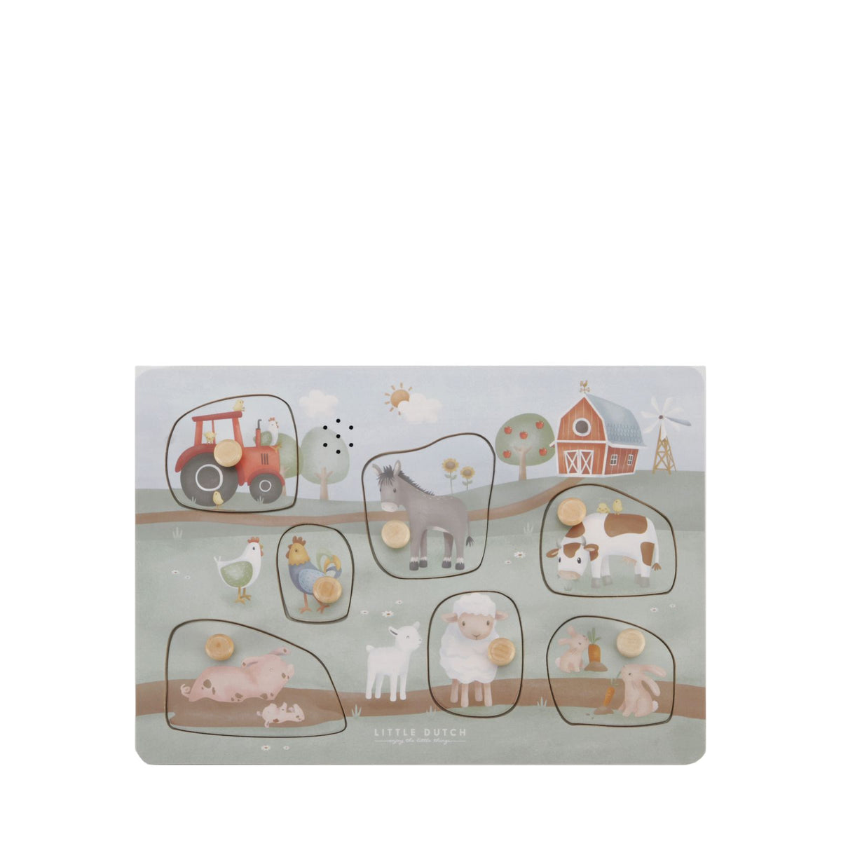 Wooden Sound Puzzle - Little Farm