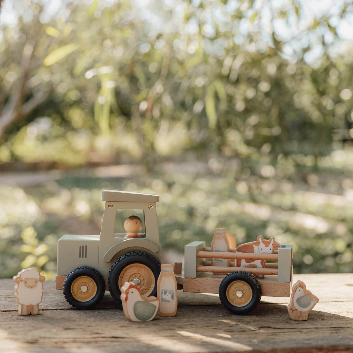 Tractor With Trailer - Little Farm
