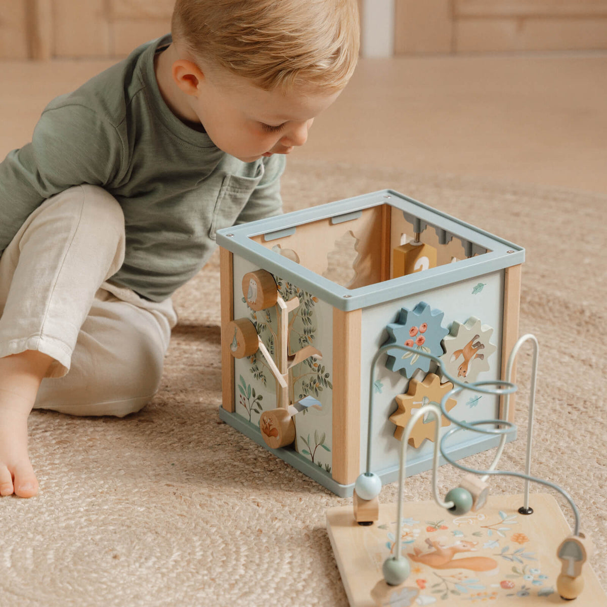 Activity Cube - Forest Friends
