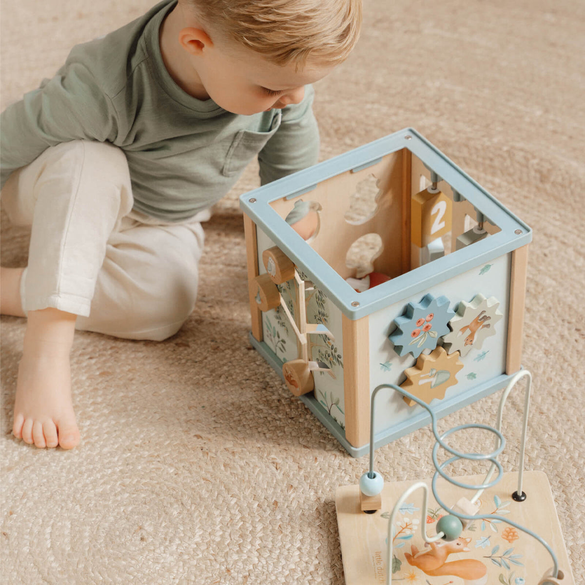 Activity Cube - Forest Friends