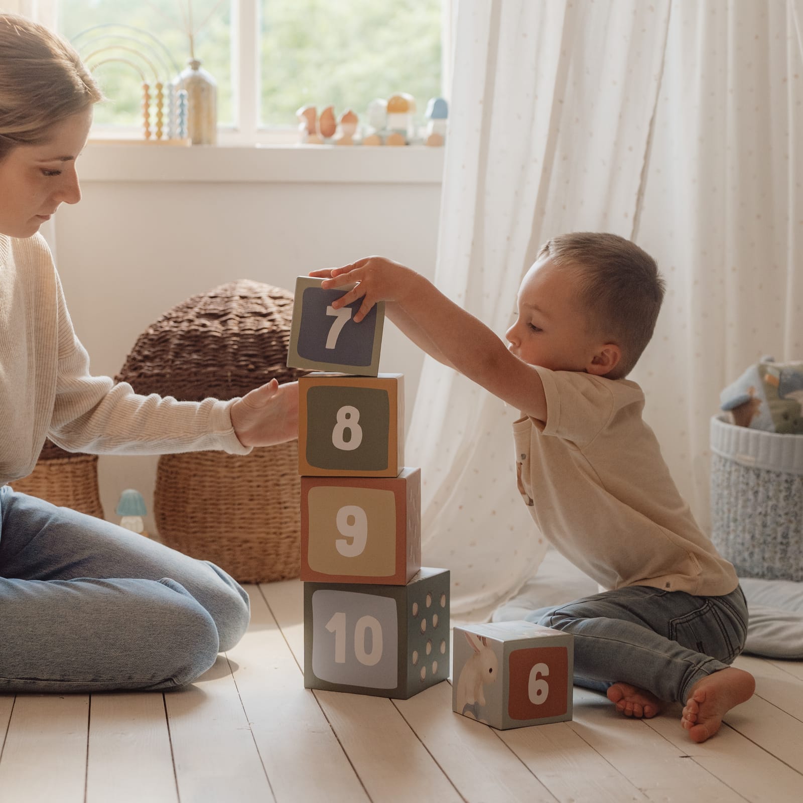 Building Blocks Cardboard - Forest Friends