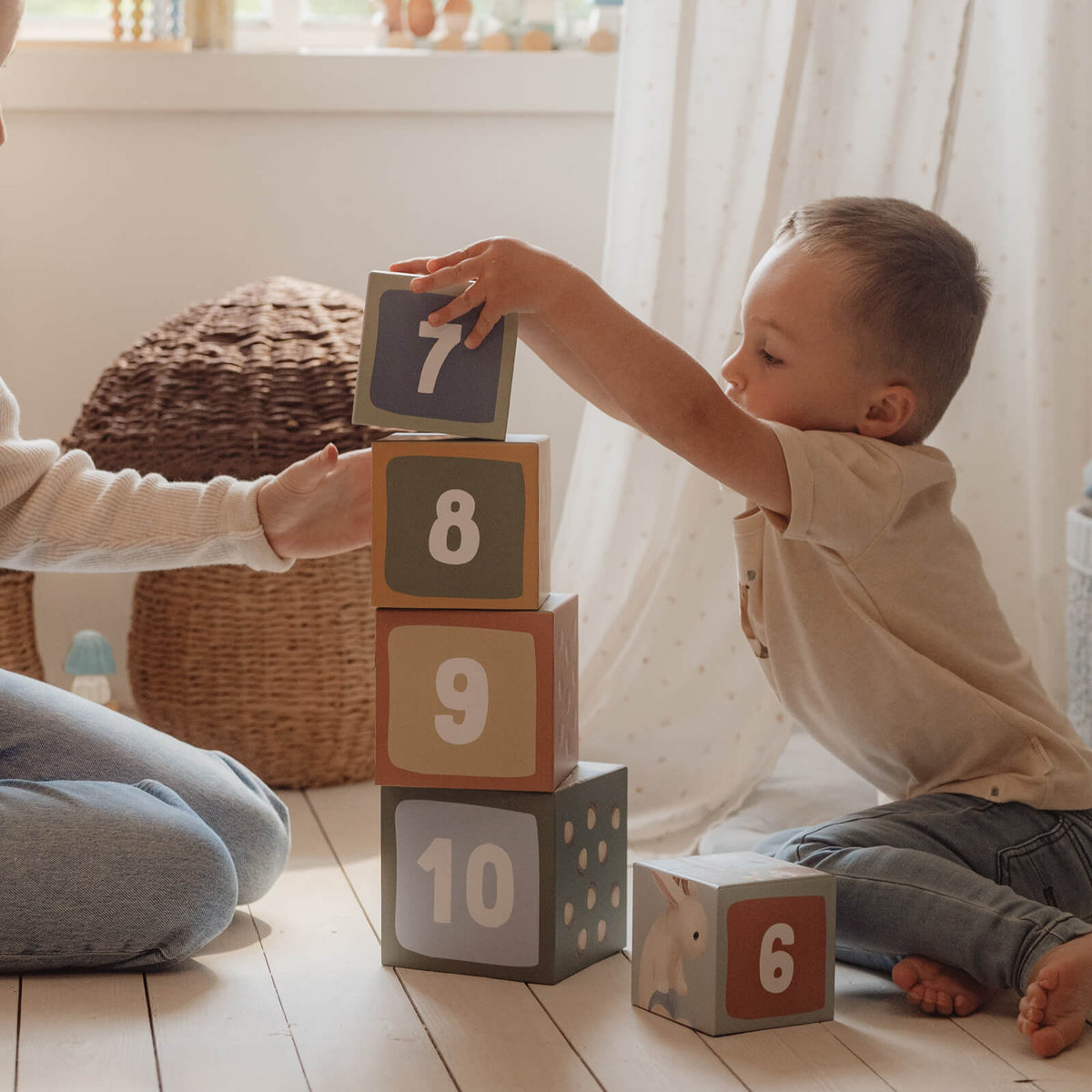 Building Blocks Cardboard - Forest Friends