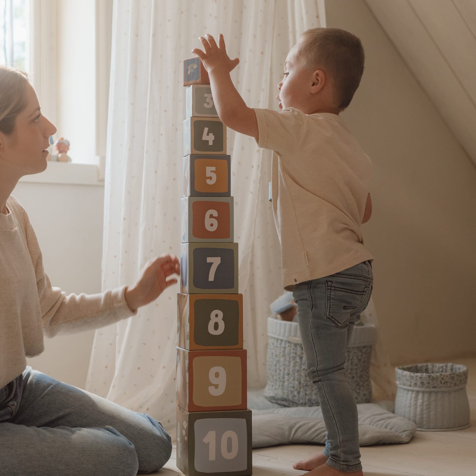Building Blocks Cardboard - Forest Friends