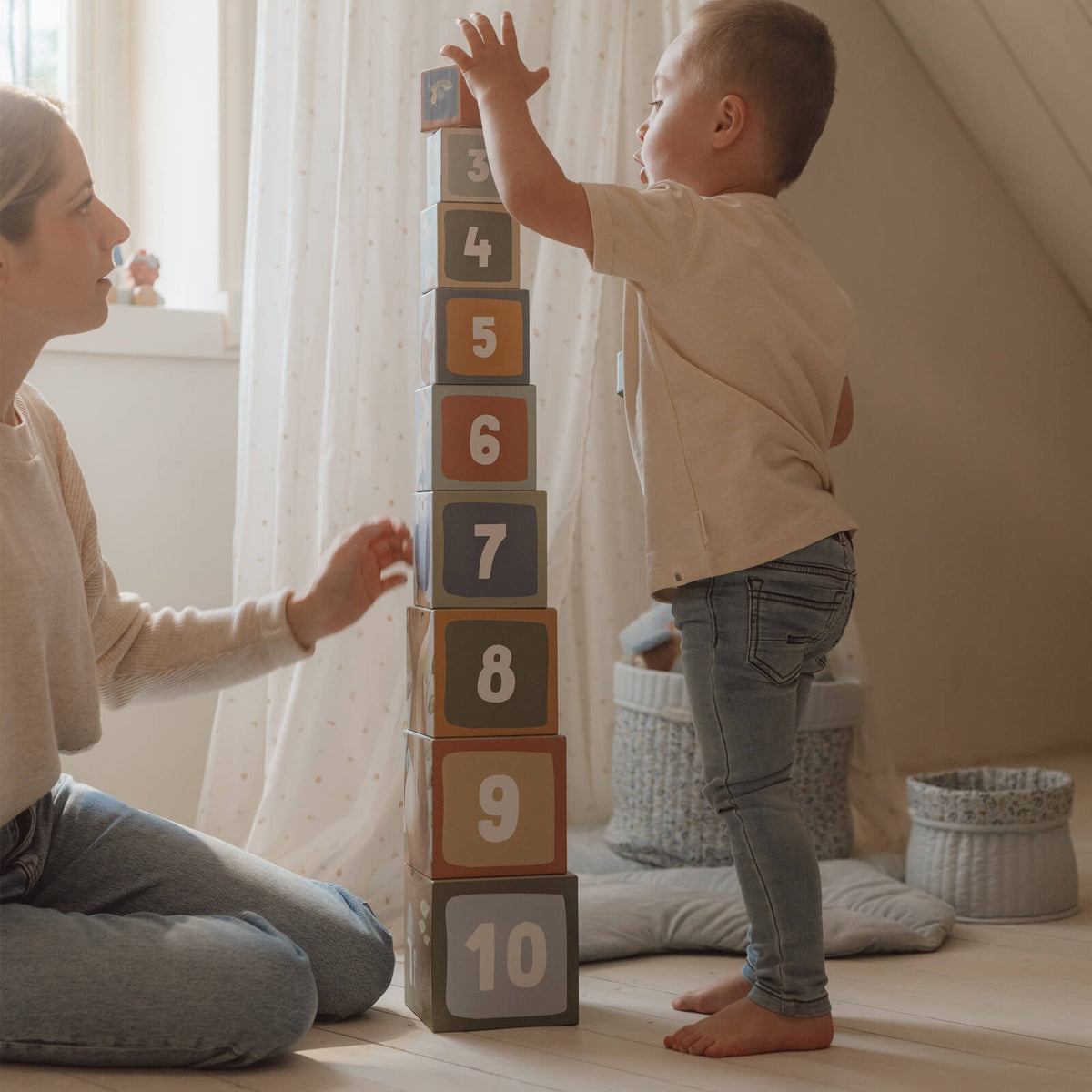 Building Blocks Cardboard - Forest Friends