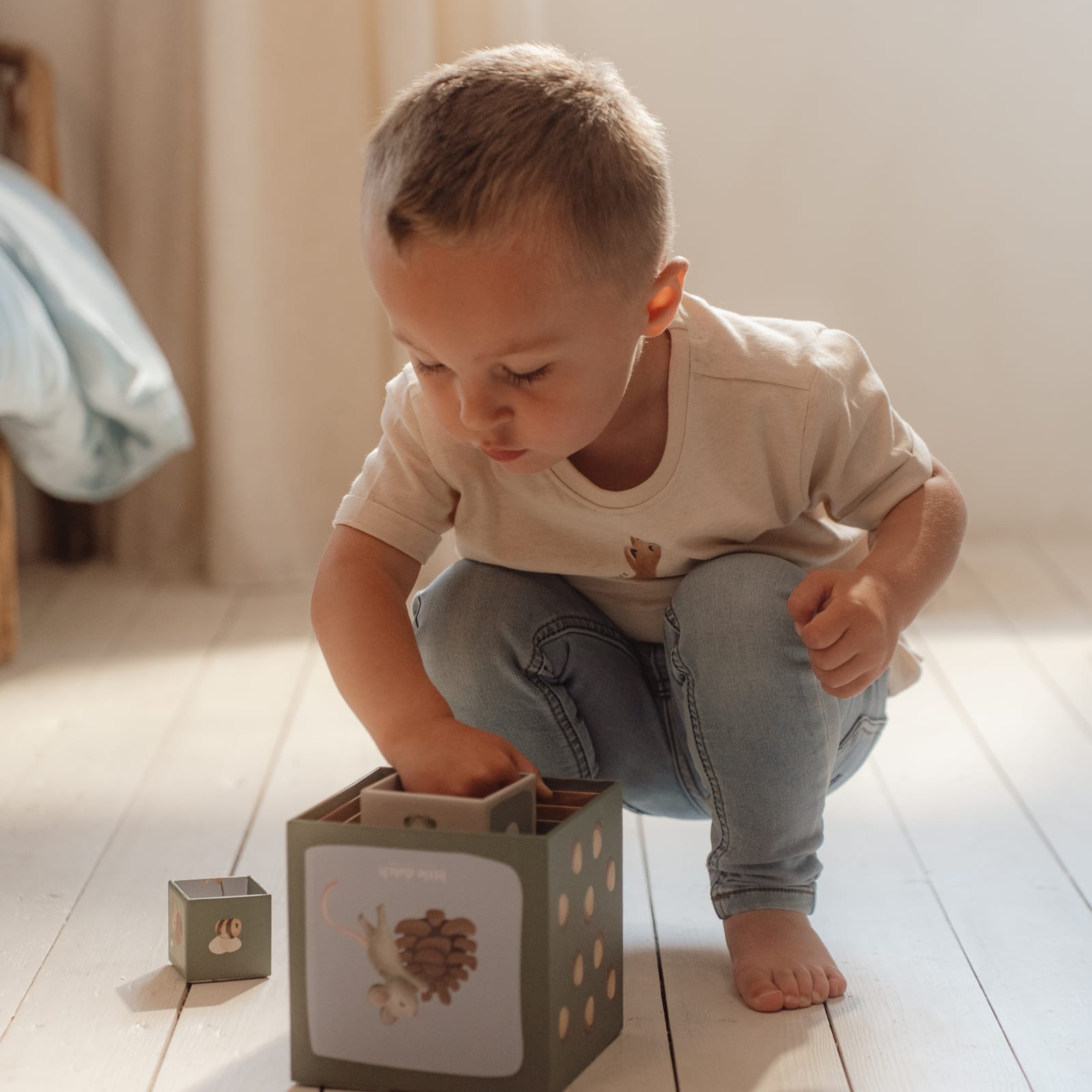 Building Blocks Cardboard - Forest Friends