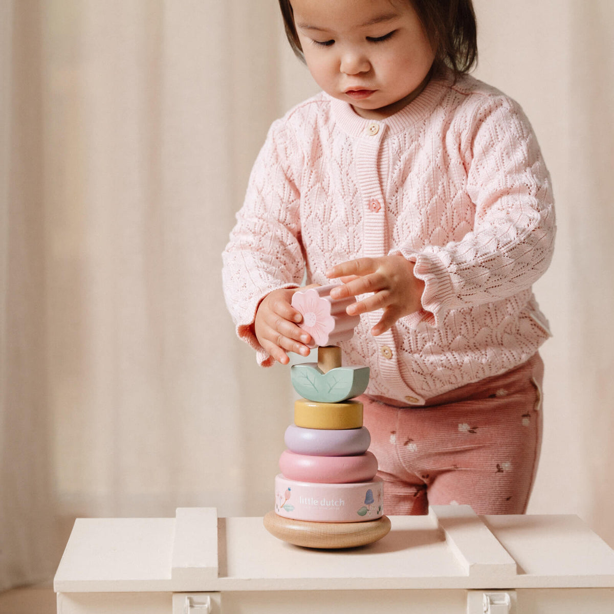 Rocking Ring Stacker - Fairy Garden