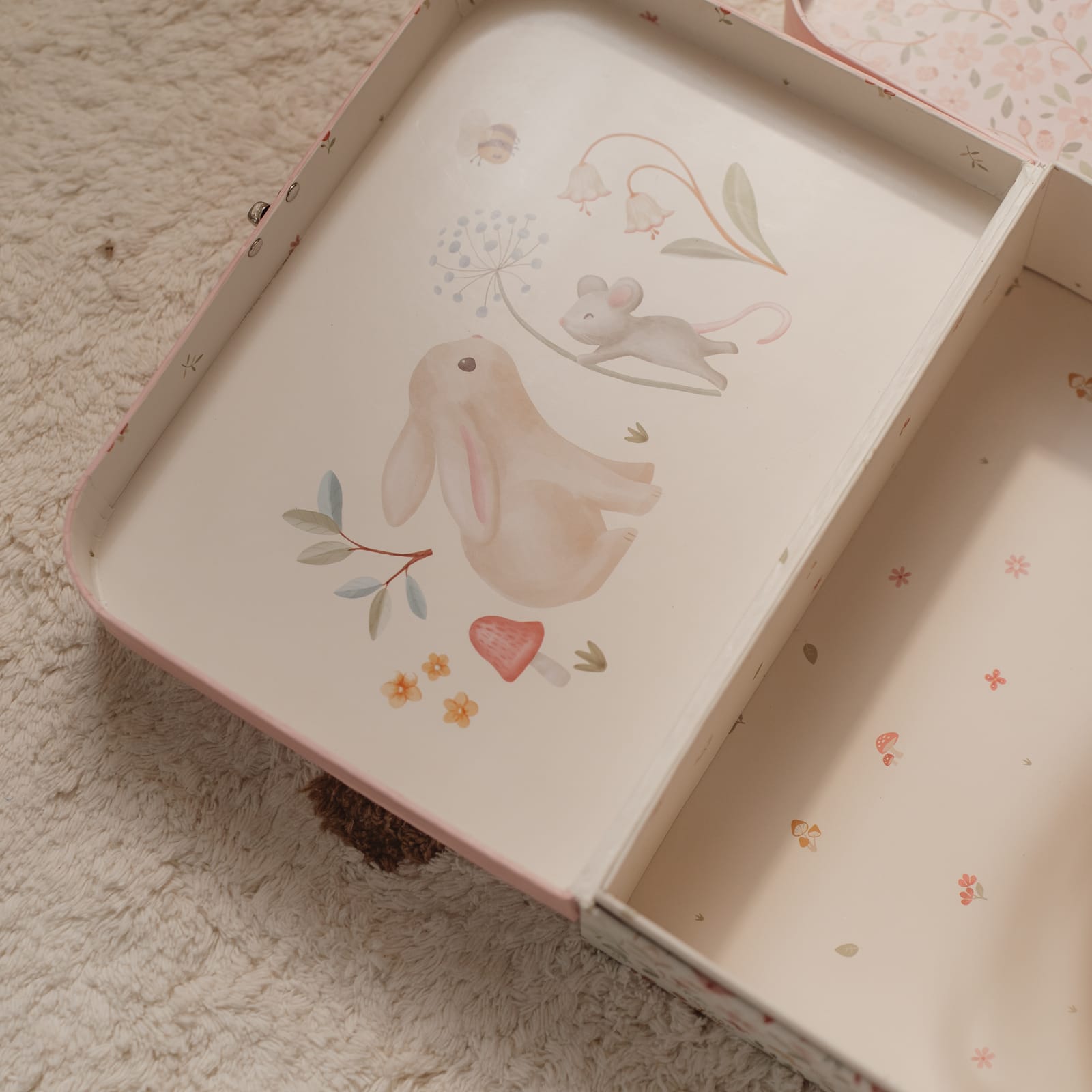 Suitcase Set - Fairy Garden Pink