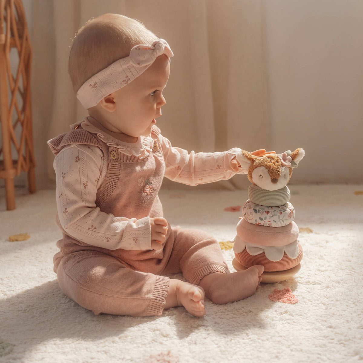 Rocking Ring Stacker - Fairy Garden