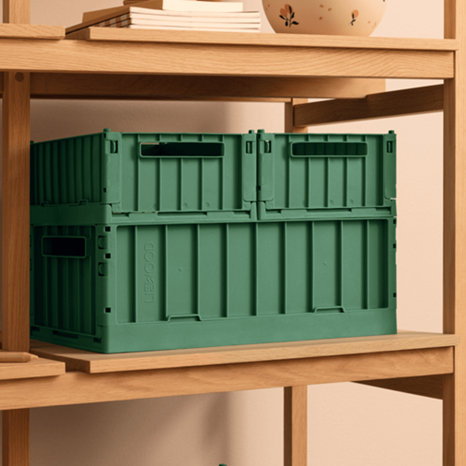 Weston Storage Box Small 2 Pack - Dusty Ivy