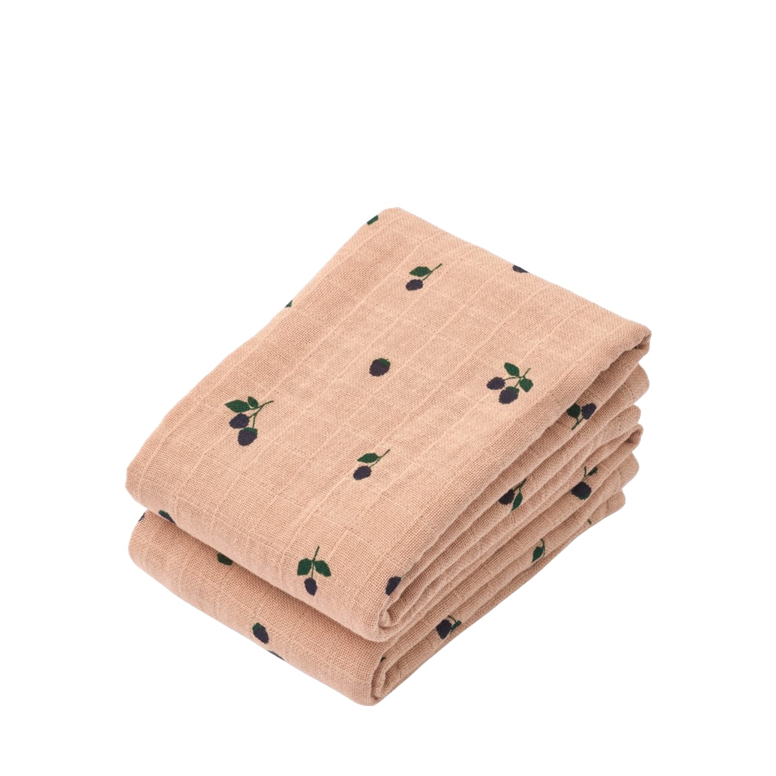 Lewis Muslin Cloth 2-Pack - Mini Berry Pale Tuscany