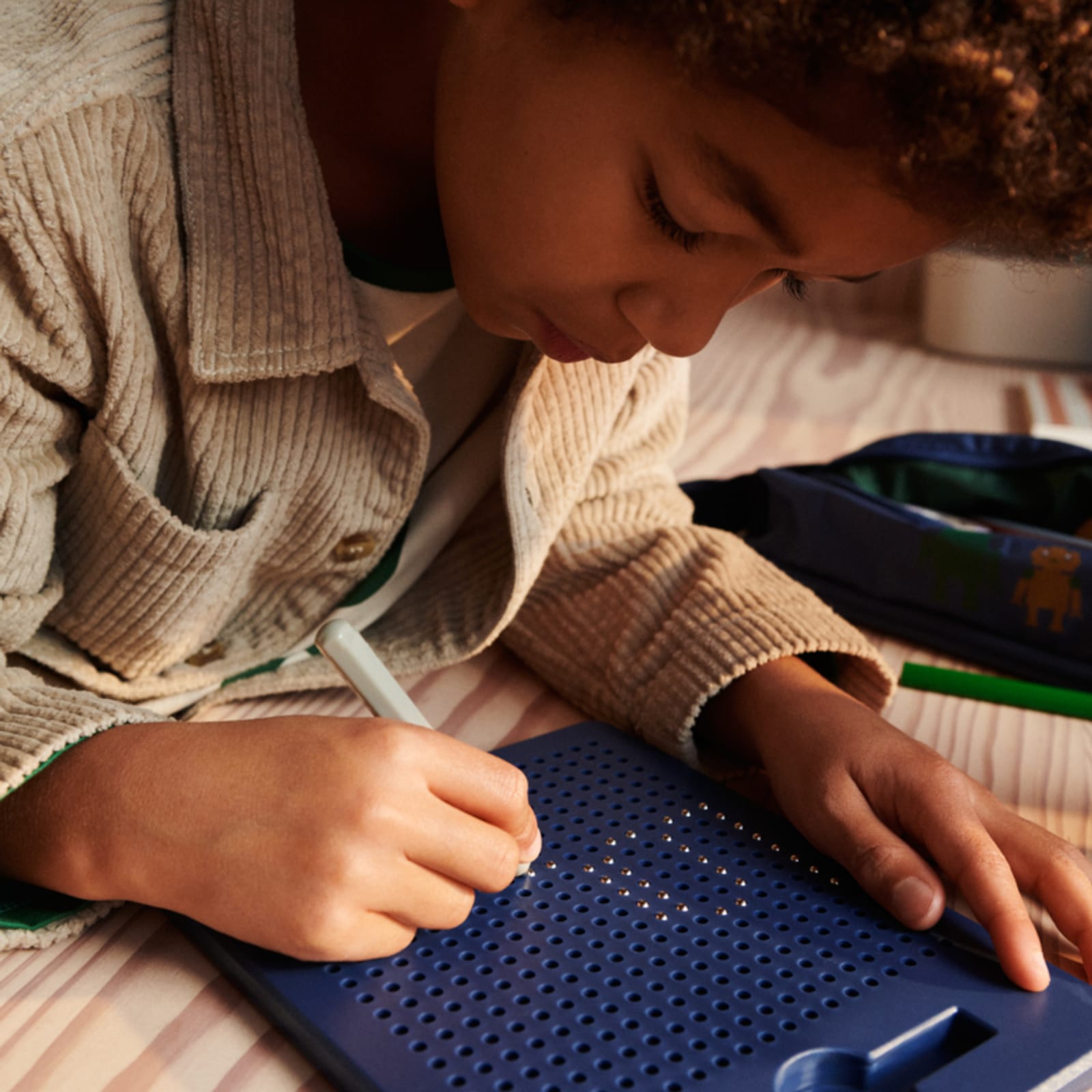 Annelise Magnetic Stem Board - Indigo Blue