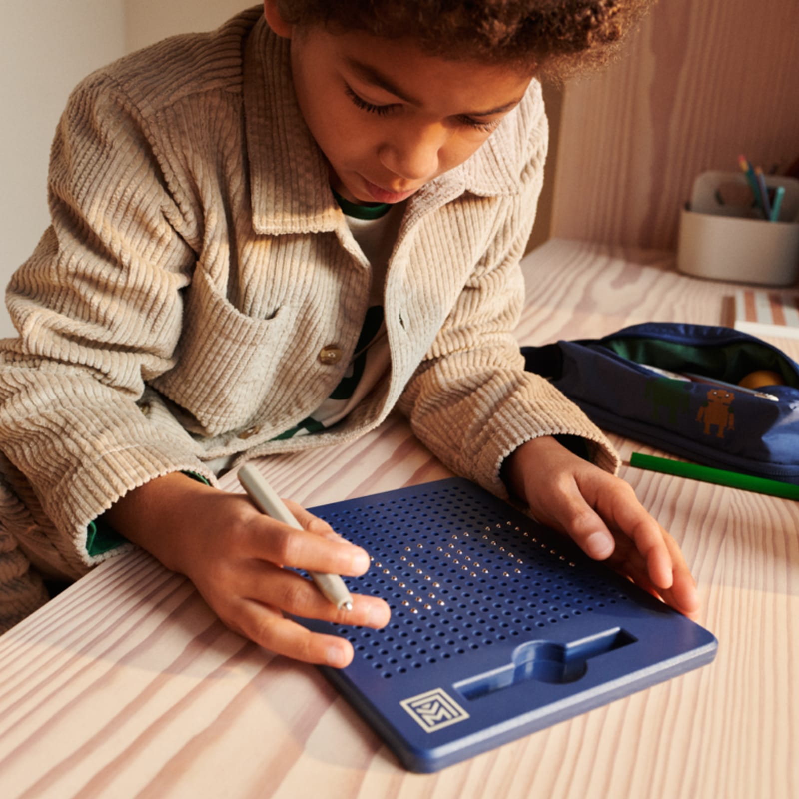 Annelise Magnetic Stem Board - Indigo Blue