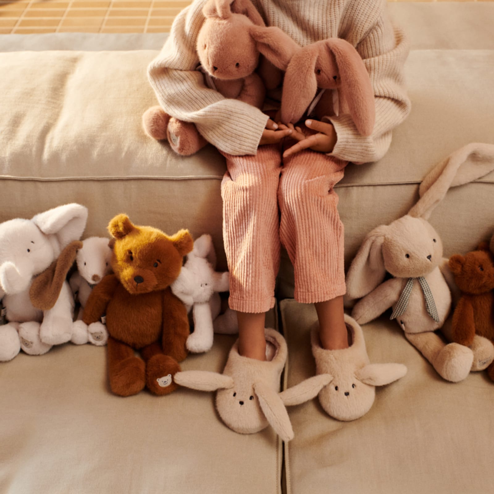 Berto Rabbit Teddy - Pale Tuscany
